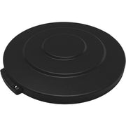 Carlisle Polyethylene Lid, 2 1/8" High - Black