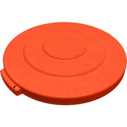 Carlisle Polyethylene Lid, 2 1/8" High - Orange