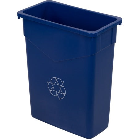 Carlisle Trash Can, 15 gal. - Blue