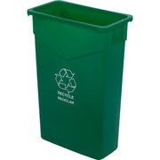 Carlisle Recycling Bin, 23 gal. - Green