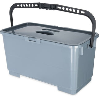 Carlisle 363301923 Plastic Bucket, 25 qt., Gray - Default Title