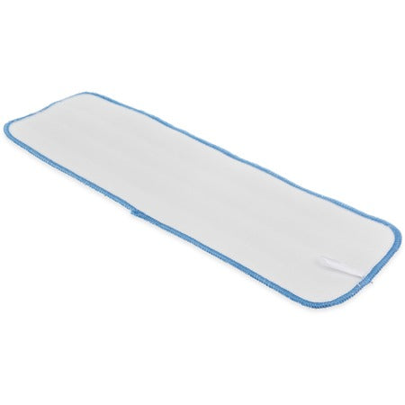 Carlisle Microfiber Wet Mop Pad, Blue - 18"