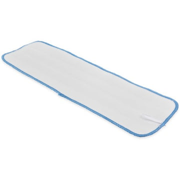 Carlisle Microfiber Wet Mop Pad, Blue - 18"