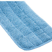 Carlisle Microfiber Wet Mop Pad, Blue - 24"