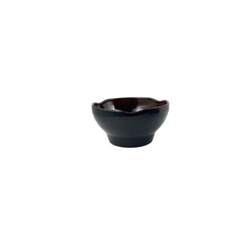 Thunder Group 3706TM Tenmoku Melamine Rice Bowl, 14 oz., Black, 12/Case - Default Title