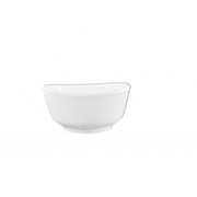 Thunder Group Classic Black Melamine Bowl, 11 oz., 12/Case - White