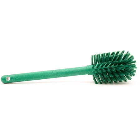 Carlisle Bottle Brush, 12" Long - Spectrum Green & Brush