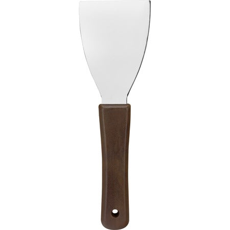 Carlisle Handheld Scraper, 3" x 9 1/2" - Brown