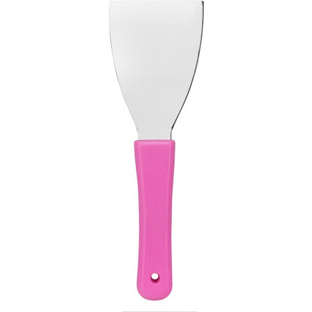 Carlisle Handheld Scraper, 3" x 9 1/2" - Pink