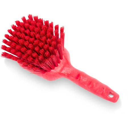 Carlisle Sparta Pot Brush, 3" x 8" - Red