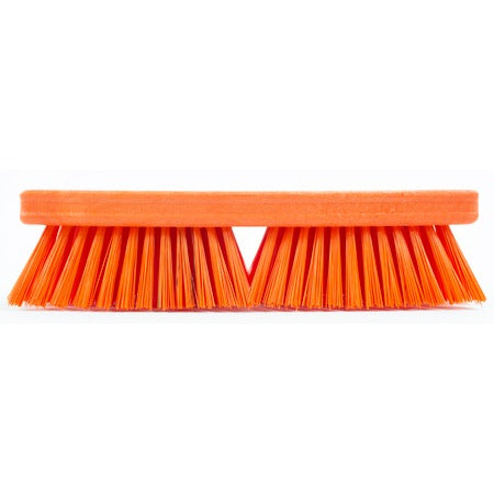 Carlisle Sparta Deck Brush, 2 1/2" x 10" - Orange