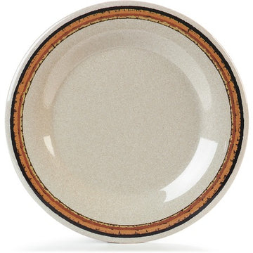 Carlisle 43011908 Durus Melamine Plate, 10 1/2" Diameter, Beige, 12/Case - Default Title