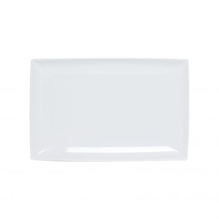Thunder Group Classic White Melamine Tray - 12 1/2"