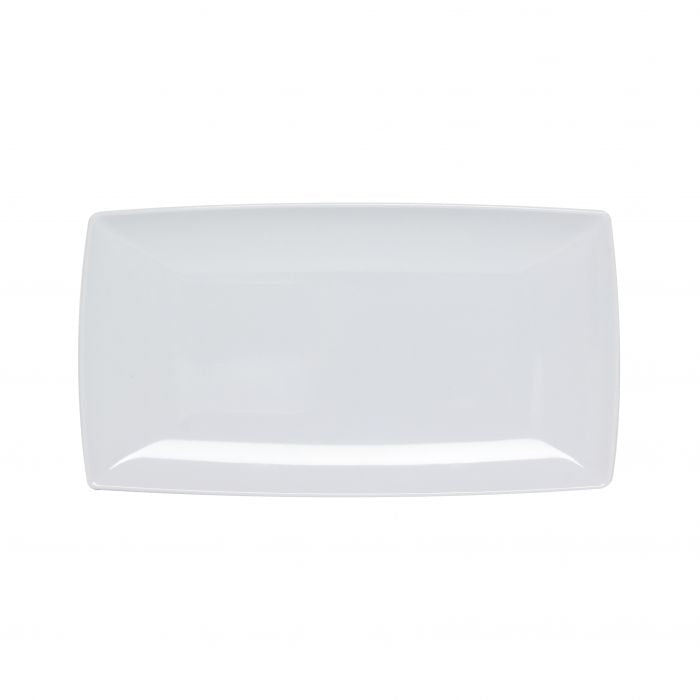 Thunder Group Classic White Melamine Tray - 9 1/2"