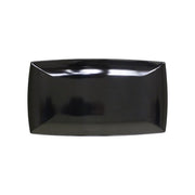 Thunder Group 49136BK Classic Black Melamine Tray, 6 1/2" x 13", 12/Pack - Default Title