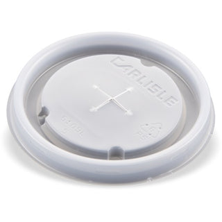 Carlisle 5109L30 Polystyrene Lid, 2 3/4" Diameter, Translucent, 1,000/Case - Default Title