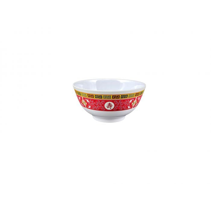 Thunder Group Melamine Rice Bowl, White - 25 oz.