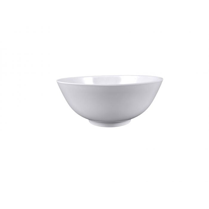 Thunder Group Melamine Rice Bowl, White - 1.75 qt.