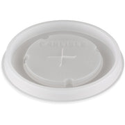 Carlisle 5212L30 Polystyrene Lid, 3 3/16" Diameter, Translucent, 1,000/Case - Default Title