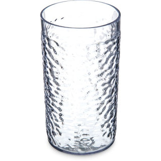 Carlisle 551707 Pebble Optic Plastic Tumbler, 16.7 oz., Clear, 24/Case - Default Title