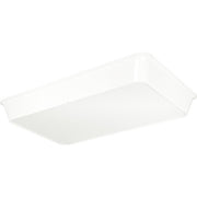Carlisle Balsam Melamine Food Pan, Full Size, Ivory, 6/Case - 2 1/2"