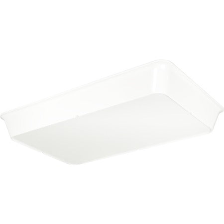 Carlisle Balsam Melamine Food Pan, Full Size, Ivory, 6/Case - 2 1/2"