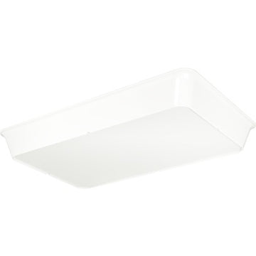 Carlisle Balsam Melamine Food Pan, Full Size, Ivory, 6/Case - 2 1/2"
