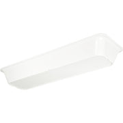Carlisle Balsam Melamine Food Pan, 1/2 Size Long, Ivory, 6/Case - 2 1/2"