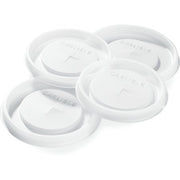 Carlisle 5822L30 Louis Polystyrene Lid, 3 13/16" Diameter, Translucent, 1,000/Case - Default Title