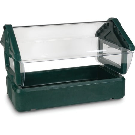 Carlisle Plastic Salad Bar, 3 Pans - Green