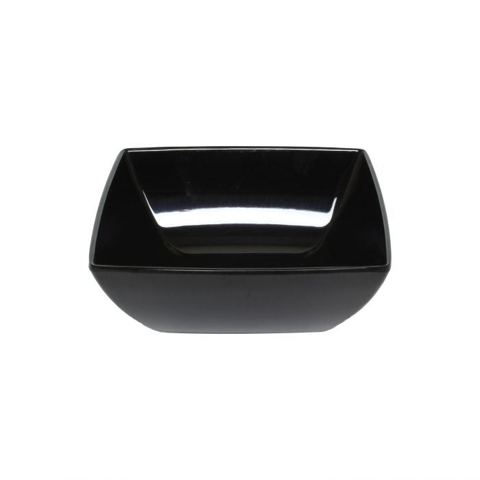 Thunder Group Classic Black Melamine Bowl, 12/Case - 22 oz.