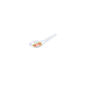 Thunder Group 7003R Melamine Soup Spoon, 0.75 oz., White, 60/Pack - Default Title