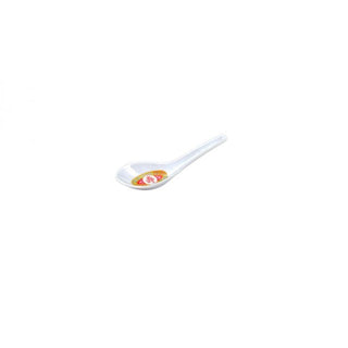Thunder Group 7003R Melamine Soup Spoon, 0.75 oz., White, 60/Pack - Default Title