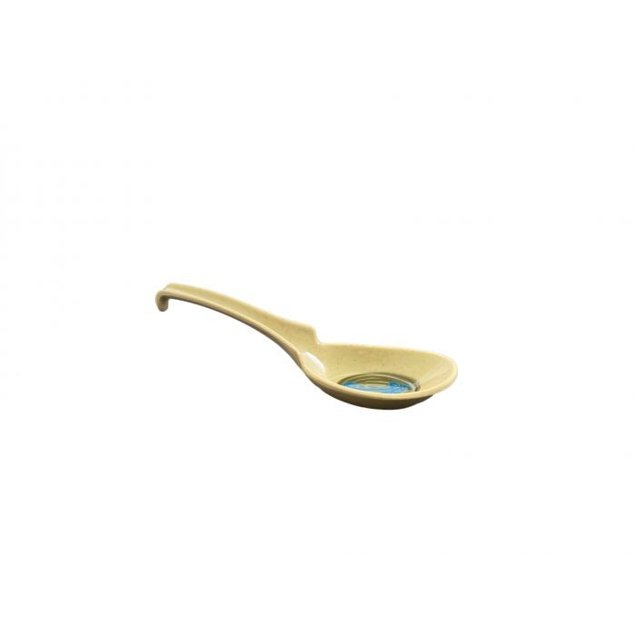 Thunder Group Wei Melamine Soup Spoon, 1 oz. - Beige