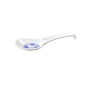 Thunder Group Wei Melamine Soup Spoon, 1 oz. - Blue White