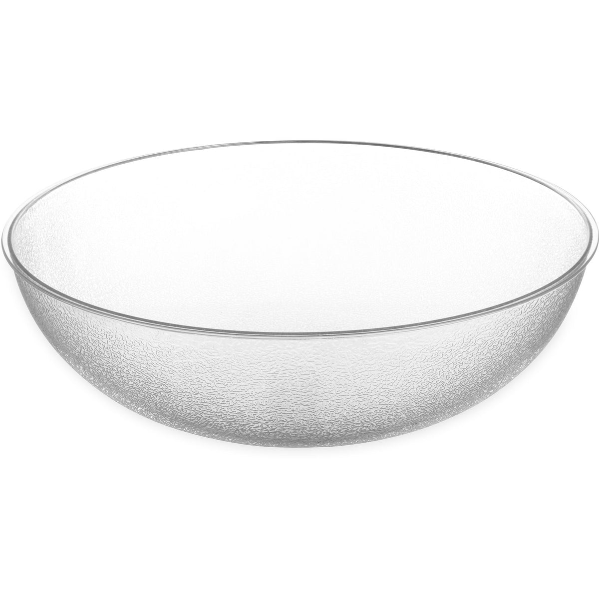 Carlisle Polycarbonate Salad Bowl, Clear - 3.1 qt.