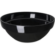 Carlisle 810003 Acrylic Bowl, 2.75 qt., Black, 4/Case - Default Title