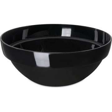 Carlisle 810003 Acrylic Bowl, 2.75 qt., Black, 4/Case - Default Title