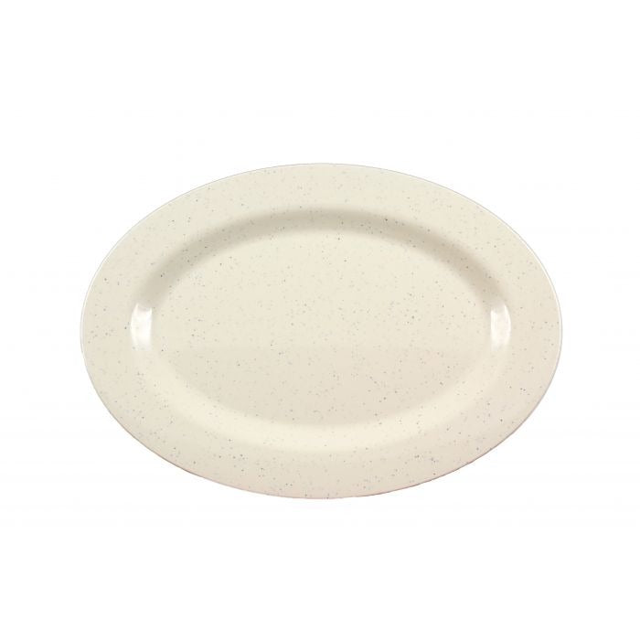 Thunder Group AD214WS San Marino Melamine Platter, 10" x 14", 12/Case - Default Title