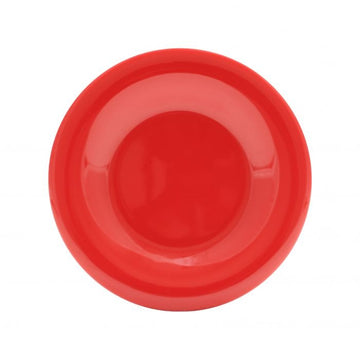 Thunder Group CR009PR Colorful Melamine Plate, 9 1/4" Diameter, Red, 12/Pack - Default Title