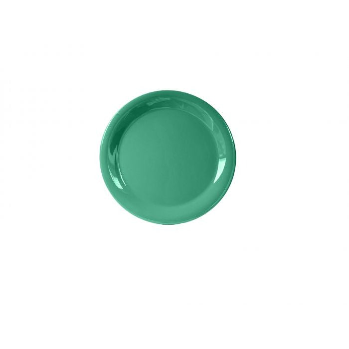 Thunder Group CR109GR Colorful Melamine Plate, 9" Diameter, Green, 12/Pack - Default Title