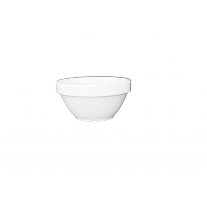 Thunder Group Colorful Melamine Bouillon Cup, 8 oz., 12/Case - White