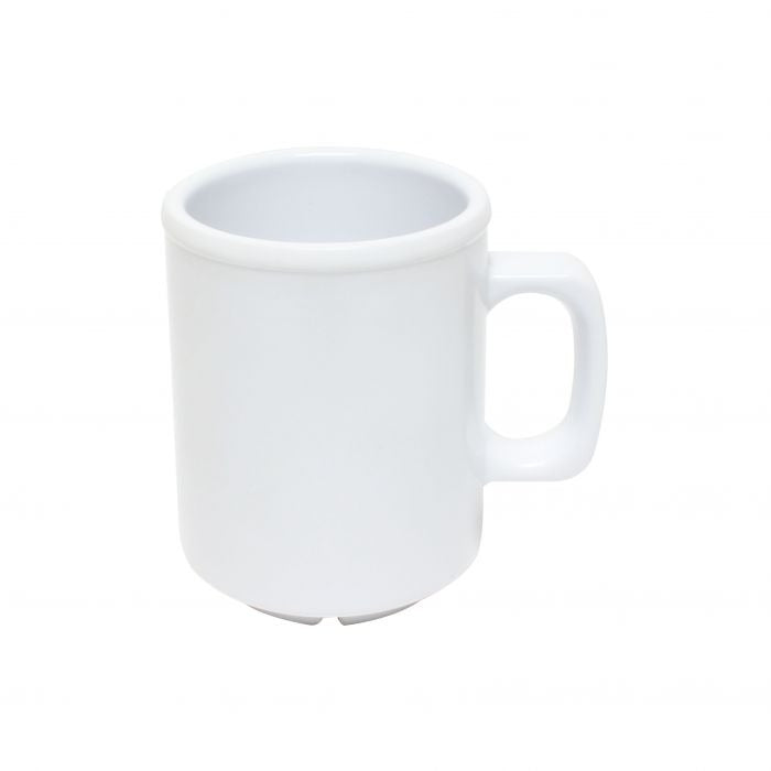 Thunder Group Colorful Melamine Mug, 8 oz., 12/Pack - White
