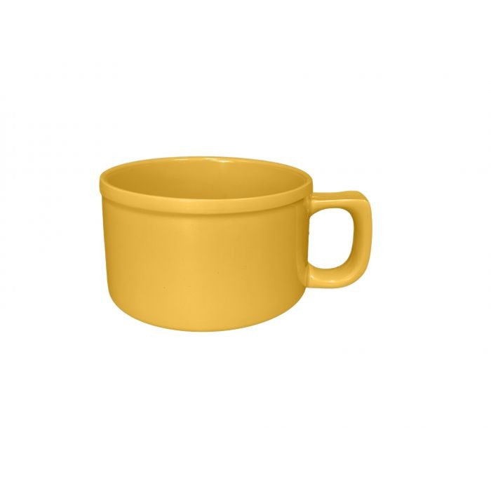 Thunder Group CR9016YW Melamine Soup Mug, 10 oz., Yellow, 12/Pack - Default Title