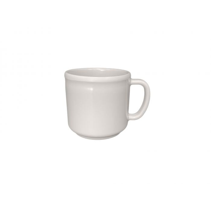 Thunder Group Colorful Melamine Mug, 10 oz., 12/Pack - Ivory
