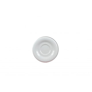 Thunder Group CR9108W Colorful Melamine Saucer, 5 1/2" Diameter, White, 12/Pack - Default Title