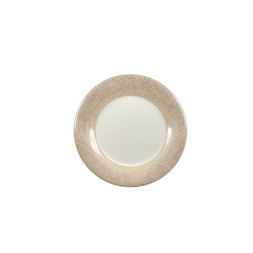 Thunder Group DM009J Melamine Plate, 9 1/4" Diameter, Beige, 12/Case - Default Title