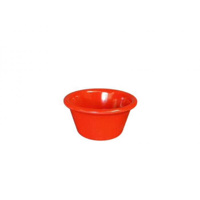 Thunder Group ML536PR1 Melamine Ramekin, 2.5 oz., Red, 12/Case - Default Title