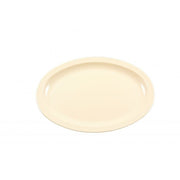 Thunder Group NS516T Nustone Melamine Platter Narrow Rim, 10 7/8" x 15 1/2", Beige, 12/Pack - Default Title