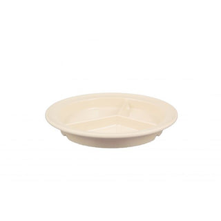 Thunder Group NS701T Melamine Deep Plate, 8 3/4" Diameter, Beige, 12/Case - Default Title